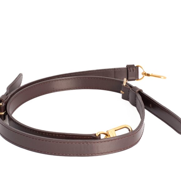 Authentic LOUIS VUITTON Damier Ebene Canvas Speedy 30 Bandouliere Handbag - Picture 5 of 12